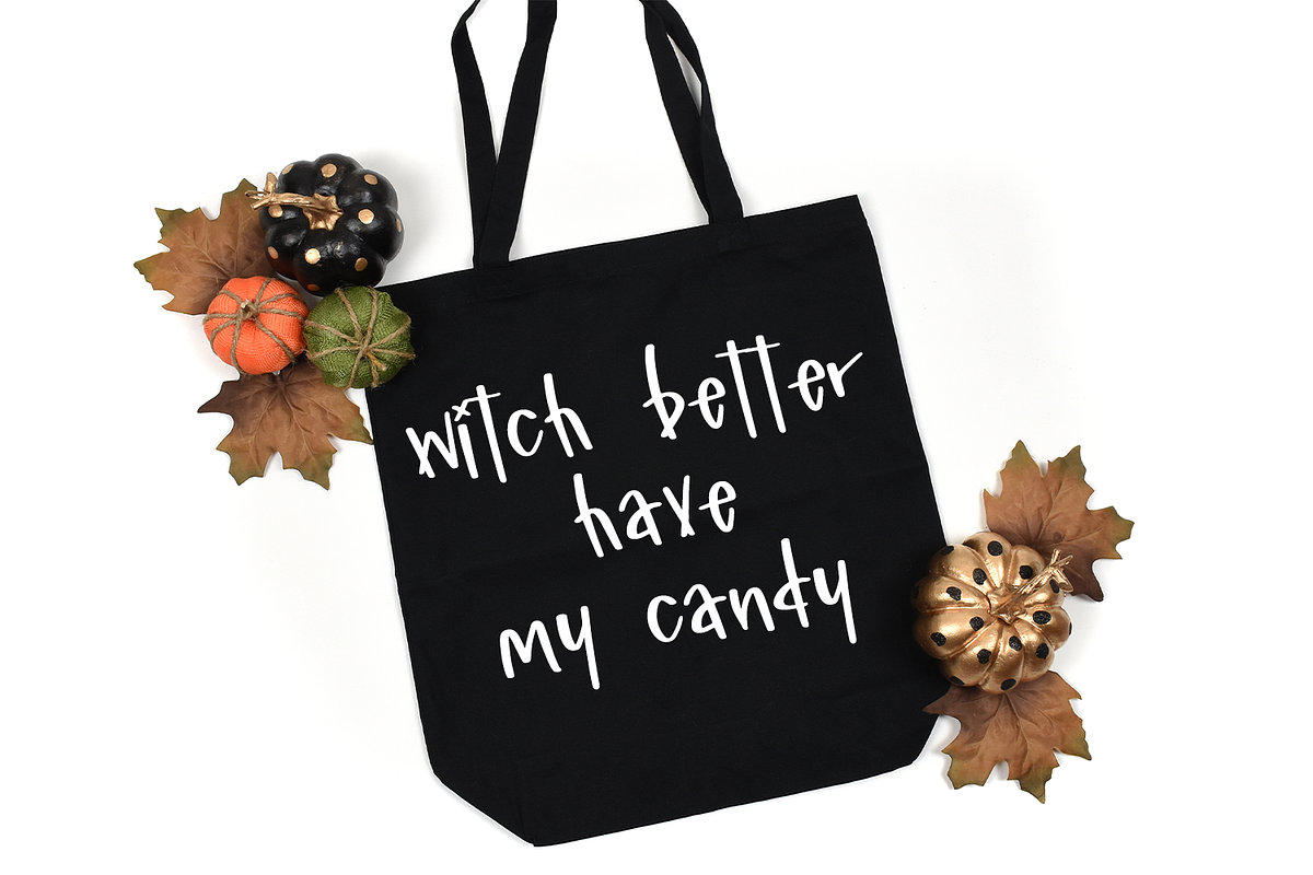 Broomsticks Witchy Font, a Handwritten Font by Beck McCormick (Photo 3 of 10)