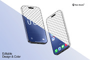 Modern iPhone 17 Pro Screen Mockup, an iPhone Mockup by RamStudio2 (Thumbnail 4 of 15)