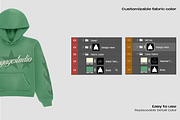 PULLOVER HOODIE MOCKUP, a Hoody Mockup by Voyage Studio (Thumbnail 4 of 4)