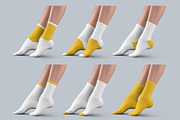 10 Mockups High Socks, a Bottom Mockup by Grow Design Craft Studio (Thumbnail 3 of 7)