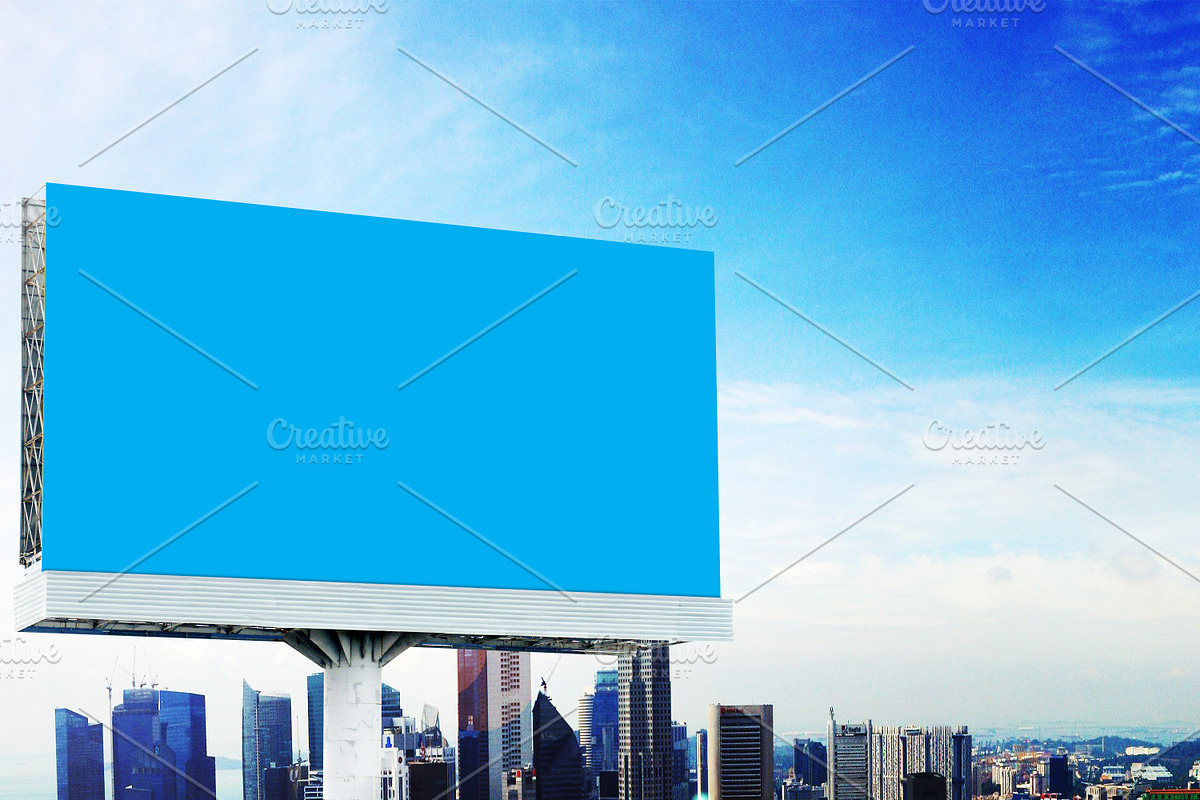 Billboard Mockup, an Advertising Mockup by CREATIVE DUDE (Photo 6 of 6)
