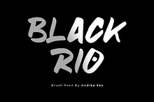 Clean Marker Font Black | BLACK RIO