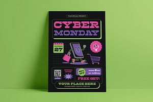 Cyber Monday Flyer Template