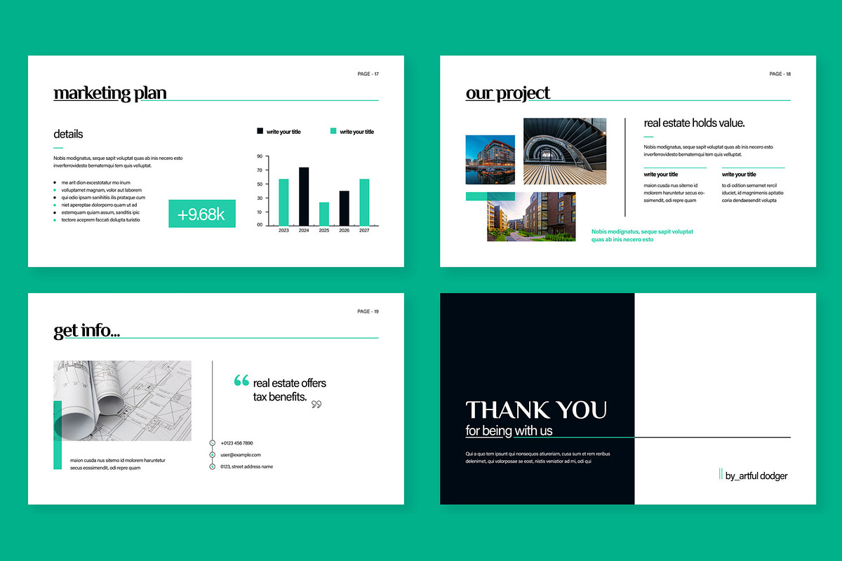 Real Estate Presentation Design, a Presentation Template by ContestDesign (Photo 6 of 6)