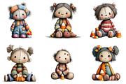 Cute Halloween Ragdoll PNG Clipart, an Illustration by DreamArtGraphic (Thumbnail 3 of 5)