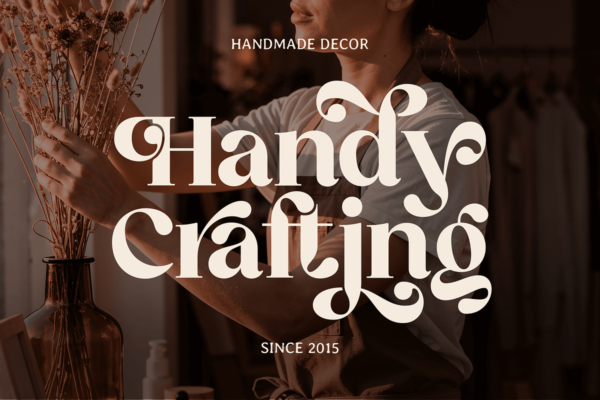 Retrofly A Retro Serif, a Serif Font by Annivers Type (Photo 7 of 10)