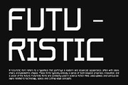 Astroch - Sans Futuristic Font, a Sans Serif Font by AQR Studio (Thumbnail 6 of 8)