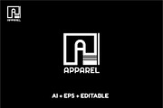 Apparel Logo Template, a Branding & Logo Template by Ingat Sahabat (Thumbnail 2 of 3)