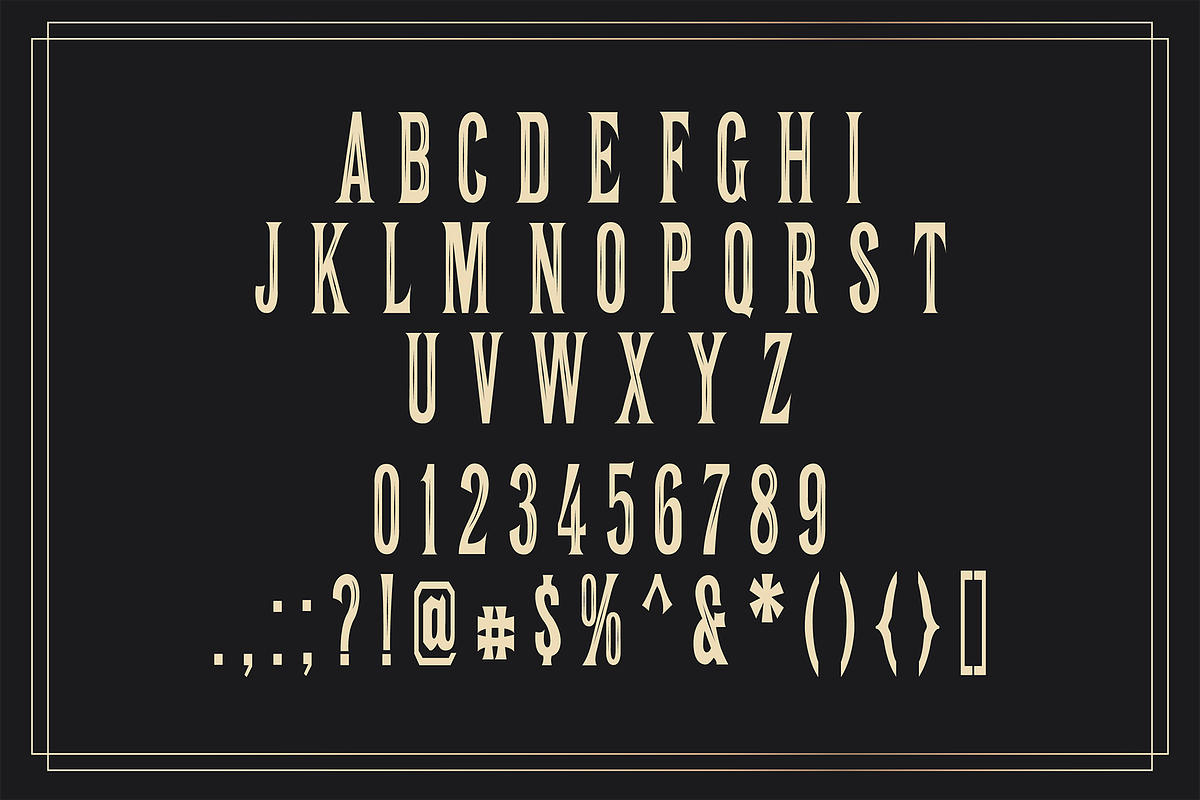 Royale Forgone Font, a Slab Serif Font by Authentic Studio (Photo 3 of 8)