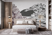 Hand Drawn Mediterranean Wallpaper, a Wallpaper Graphic by Nature.Of.Kate (Thumbnail 5 of 13)