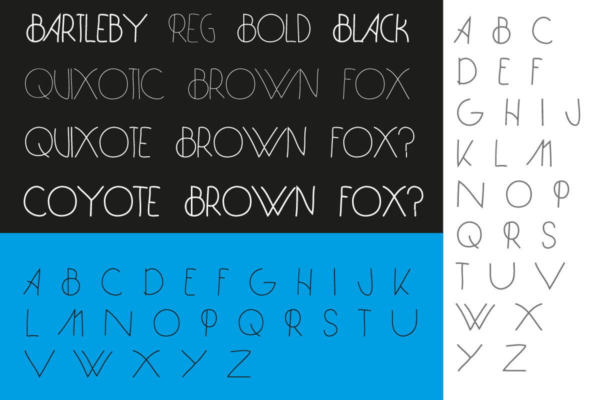 Bartleby Bold preview 2
