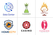 800+ Professional Logos Bundle, a Branding & Logo Template by Design Forest (Thumbnail 44 of 48)