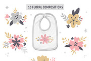 Unicorns in the garden kids clipart, a Decorative Illustration by Leysan Shayak (Thumbnail 5 of 14)