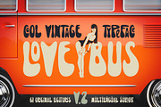 Lovebus v.2 Vintage Font, a Handwritten Font by Gleb Guralnyk (Thumbnail 1 of 7)