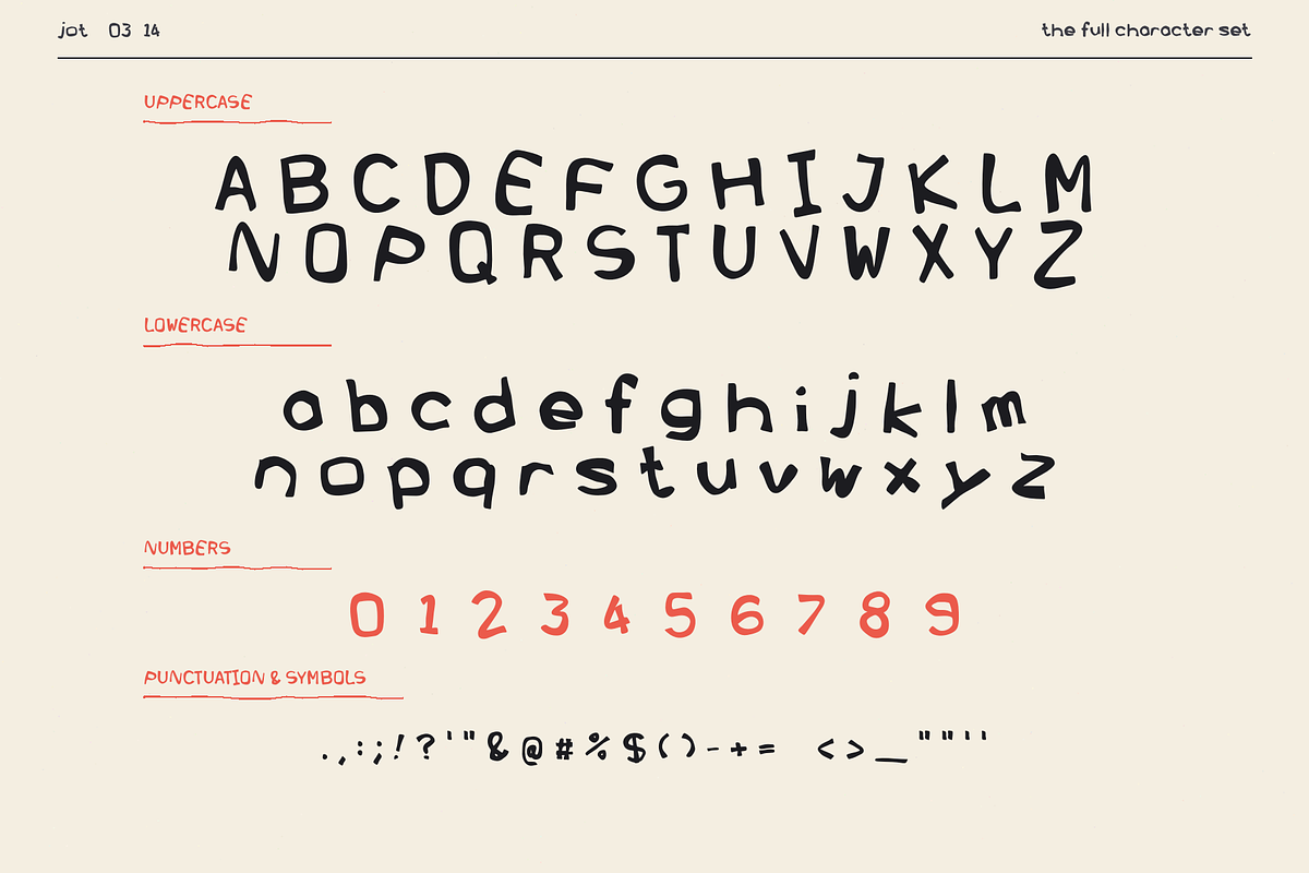 Jot — a Hand-Made Display Font, a Handwritten Font by Lettra Studio (Photo 3 of 13)