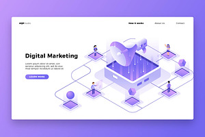 Digital Marketing - Landing Page