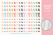 Girls - Cliparts Set, an Illustration by Estudio Daiane Barbosa (Thumbnail 10 of 13)