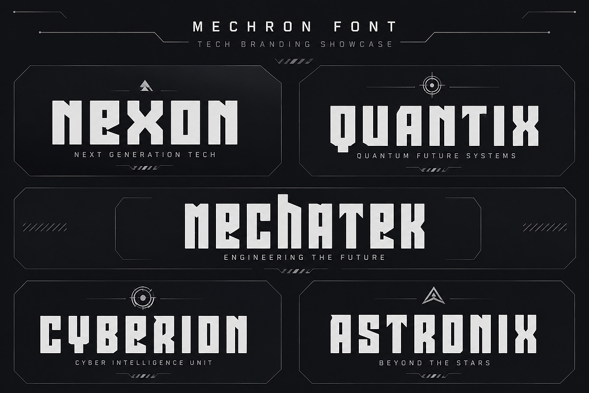 Mechron, a Slab Serif Font by Wow Magic (Photo 4 of 5)
