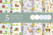 Farm Animals and Birds Clipart, an Animal Illustration by AnitaPol (Thumbnail 15 of 19)