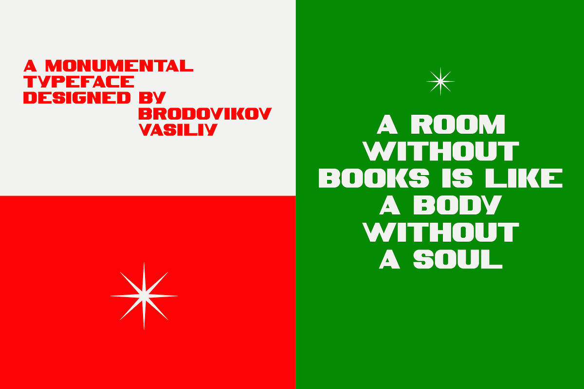 SK Akademkniga — Monumental Grotesk, a Sans Serif Font by Shriftovik Type Foundry (Photo 2 of 10)