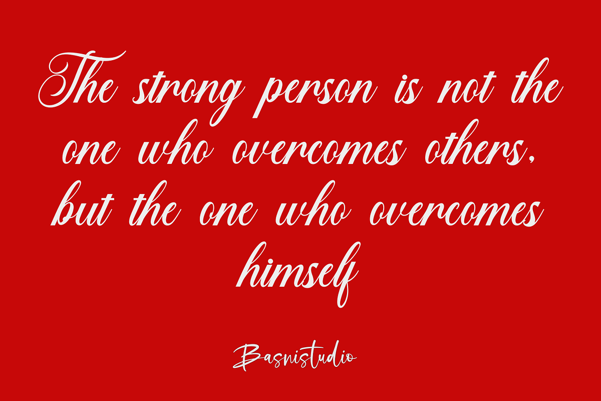 Bridgestown Script Font, a Script Font by Basnistudio (Photo 3 of 9)
