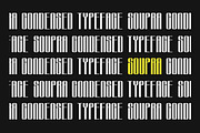 Soupra Condensed Sans, a Sans Serif Font by Artiveko (Thumbnail 5 of 7)