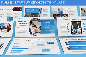 Pulse - Startup Keynote Template, a Presentation Template by SlideFactory