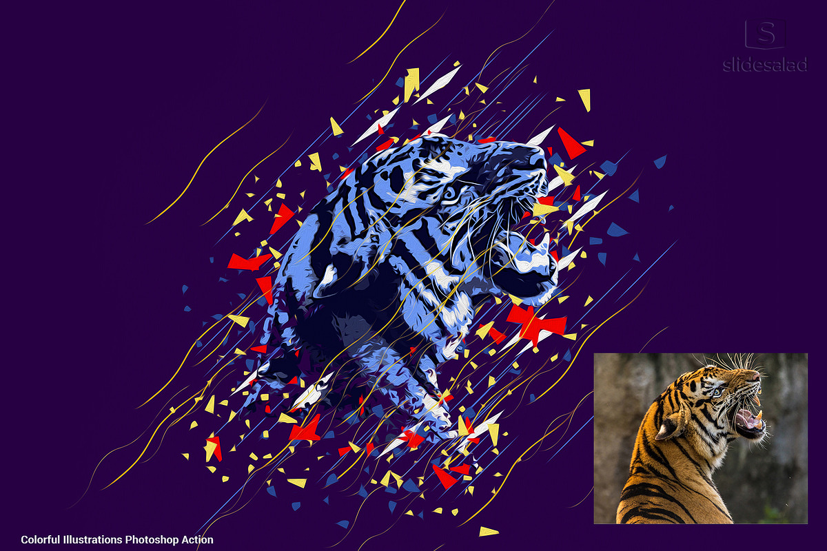 Illustrations Art Photoshop Action, an Action Add-On by SlideSalad (Photo 13 of 25)