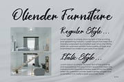 Orttega, a Script Font by Goresan Studio (Thumbnail 8 of 15)