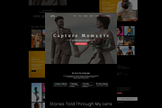 Photography Showcase Landing Page