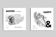 New Year Winter Social Media Post, a Social Media Template by ContestDesign (Thumbnail 5 of 7)