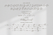 Breathney -  Modern Script, a Script Font by MJB Letters (Thumbnail 10 of 10)