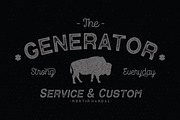 VT Contender - Vintage Display Font, a Sans Serif Font by ViactionType (Thumbnail 6 of 14)