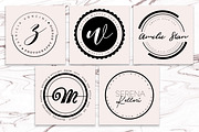 PREMIUM 120 Stamp Logo Bundle, a Branding & Logo Template by IsikChic (Thumbnail 12 of 30)