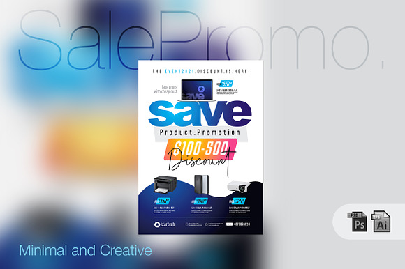 Product Promotion Sale Flyer preview 2