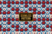 Red Blue Square Crochet Patterns, a Pattern Graphic by Creative Store (Thumbnail 2 of 5)