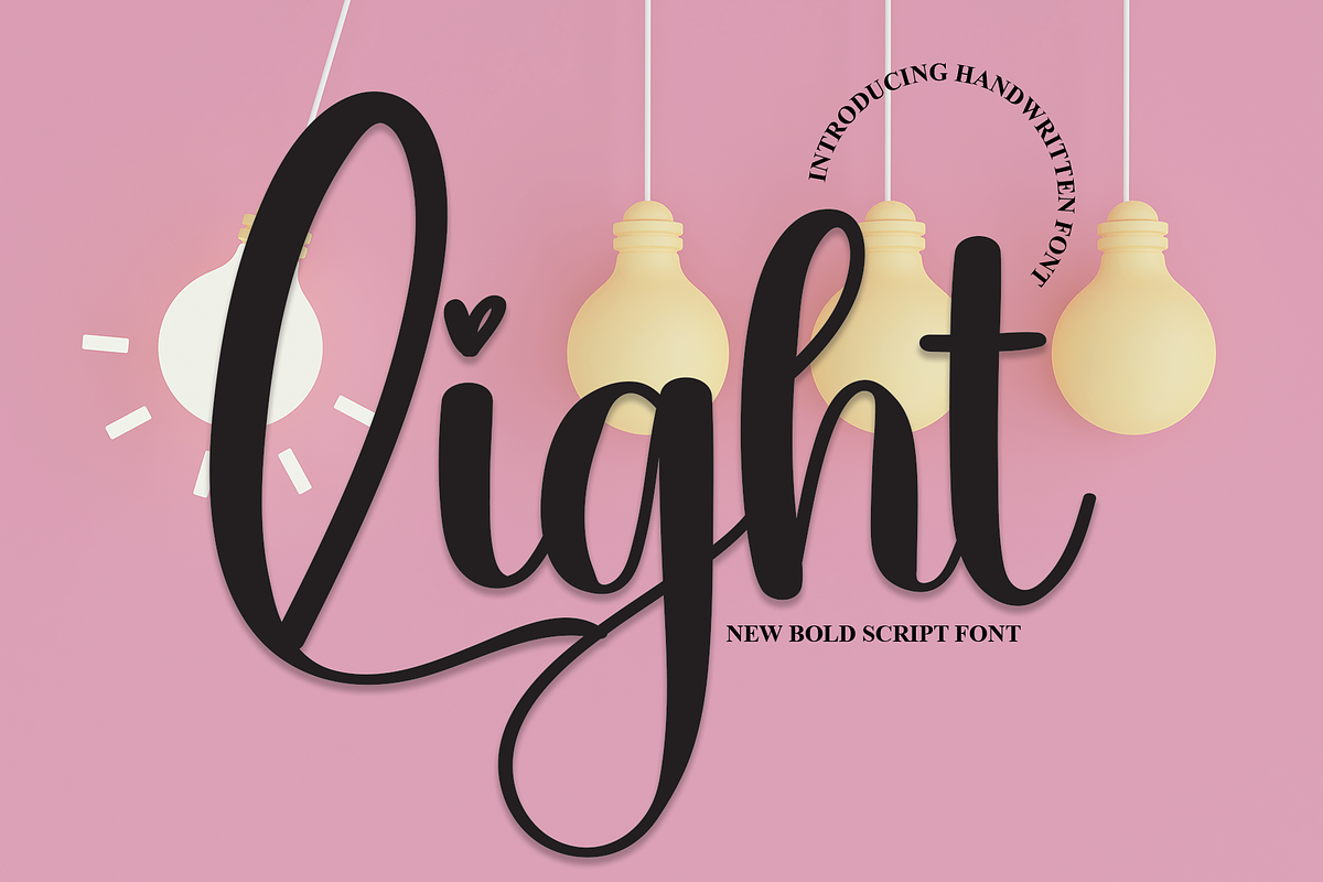 Light | Script Font, a Script Font by Scratchones (Photo 1 of 8)