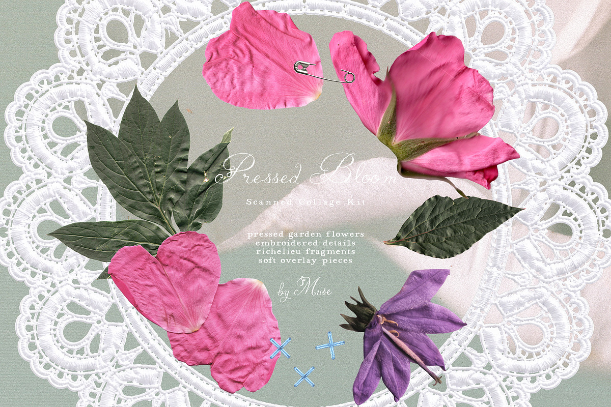 Pressed Bloom Dopamine Set, an Object Graphic by Muse Artist (Photo 4 of 16)