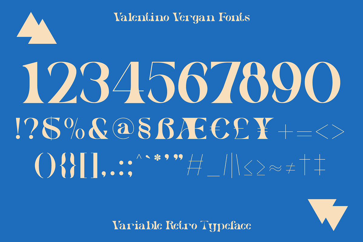 Pask - Variable Retro Font Family, a Serif Font by Valentino Vergan (Photo 6 of 9)