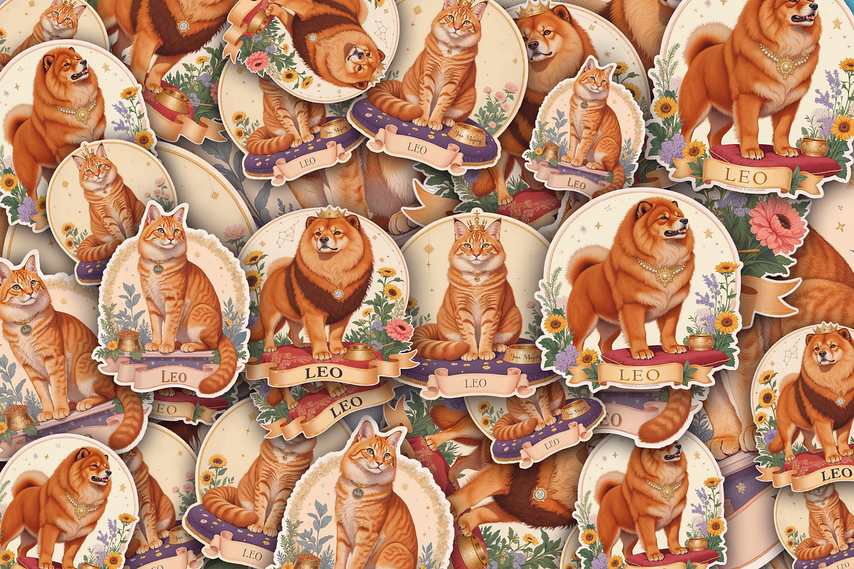 Fur & Fate Zodiac Pet Clipart 100+, an Object Graphic by Jakayla Digital Co (Photo 18 of 21)