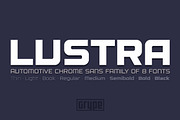 Lustra Family, a Sans Serif Font by GRYPE (Thumbnail 1 of 6)