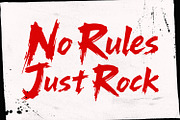 Hugels Bogers Metal Brush Font, a Handwritten Font by Maulana Creative (Thumbnail 7 of 7)