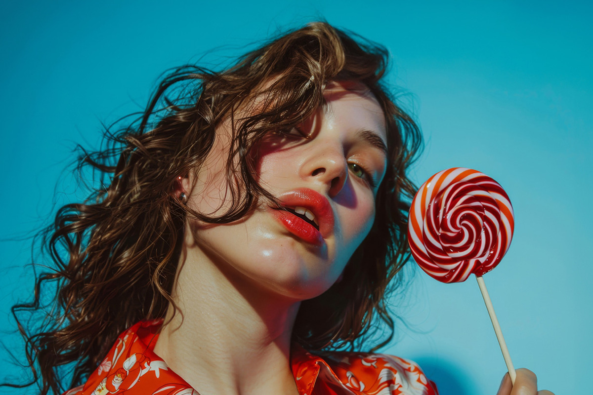 Lollipop girls. 90 images, a Person Illustration by Handmadefont (Photo 10 of 16)