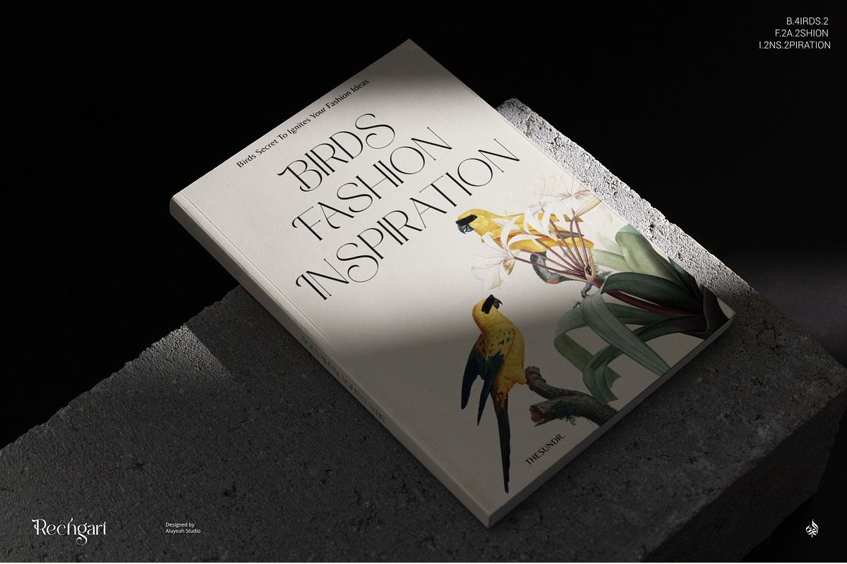 Rechgart, a Serif Font by Aluyeah Studio (Photo 3 of 15)
