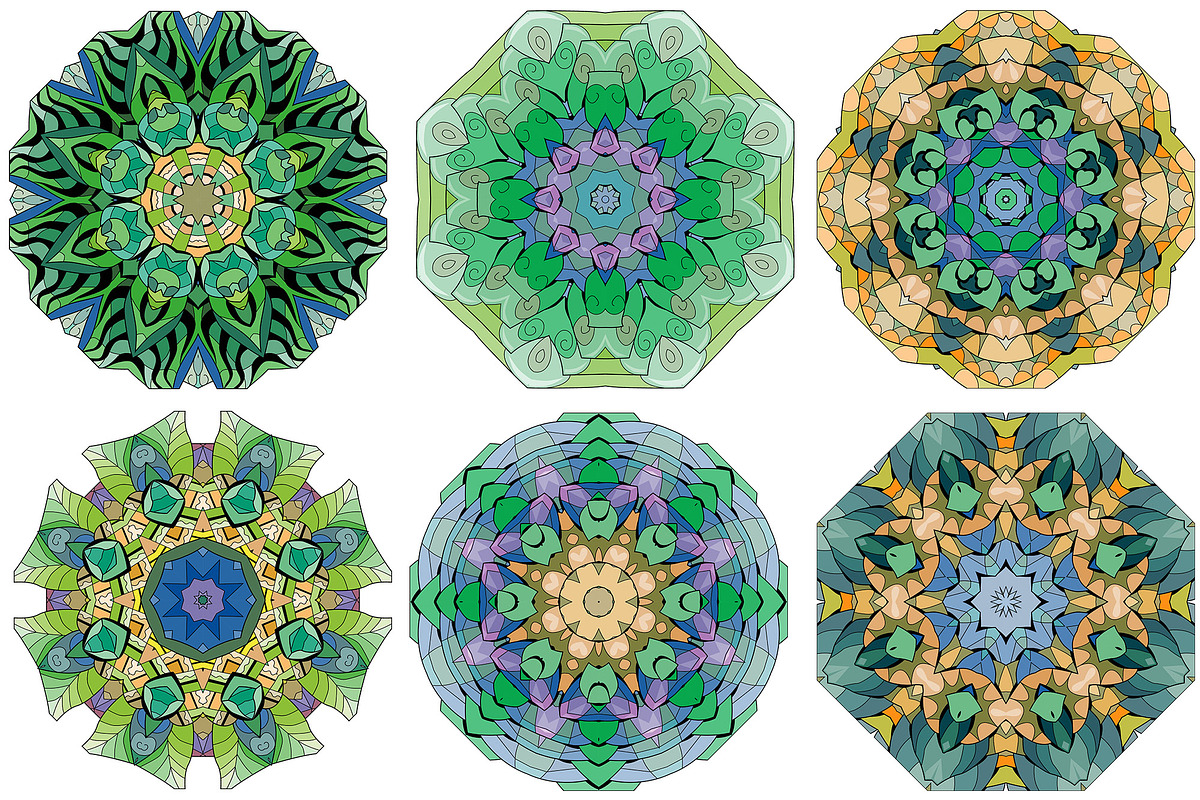 Succulents for coloring pages, a Decorative Illustration by Watercolor fantasy (Photo 12 of 13)