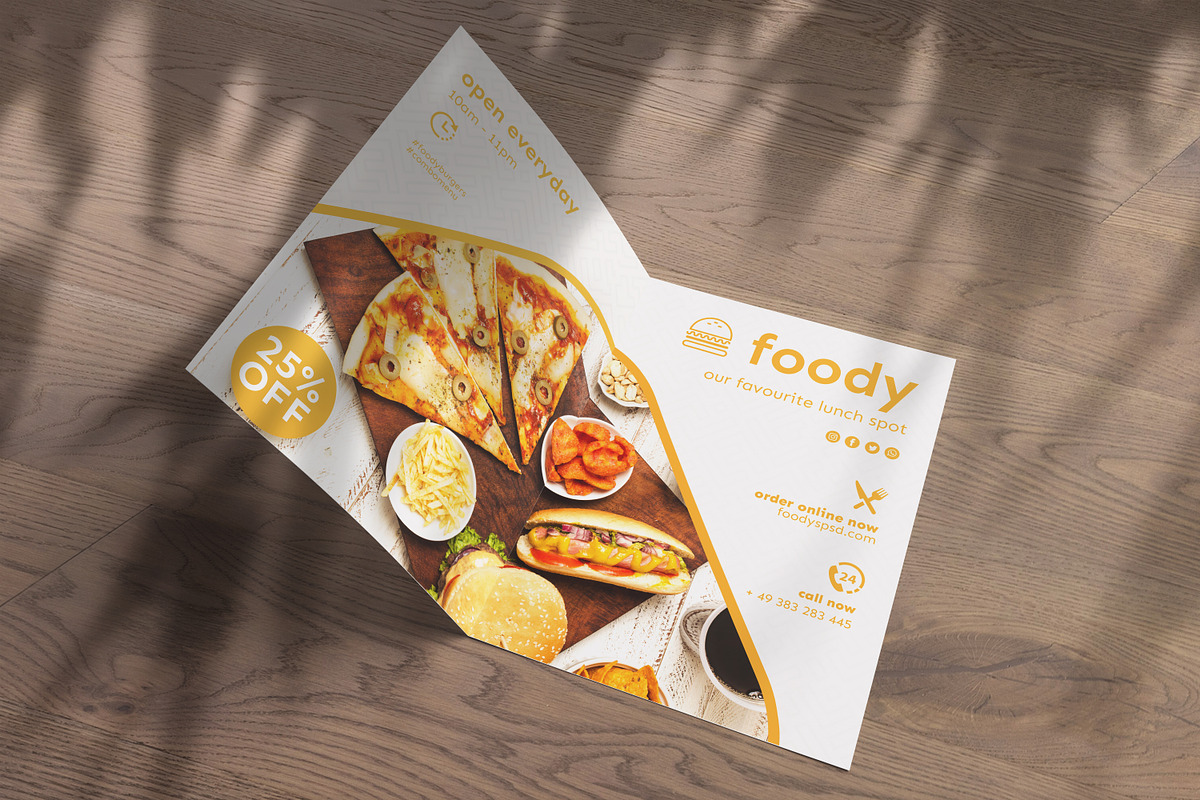Bifold Brochure Mockup set, a Print Template by ItemBridge (Photo 4 of 8)