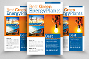 Renewable Energy - Go Green, a Flyer Template by Psd Templates (Thumbnail 1 of 3)