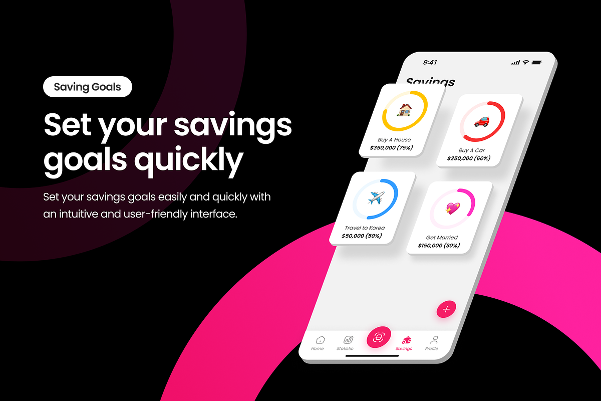 Fintrex - E Wallet App UI Kit, an UI Kit Template by TruongHuy10 (Photo 6 of 8)