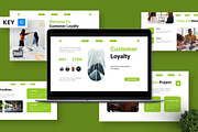 Customer Loyalty - Business Key, a Presentation Template by Deepslide Studio (Thumbnail 1 of 6)