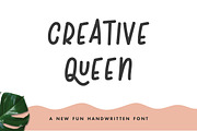 Creative Queen, a Font by Creative Type (Thumbnail 1 of 5)